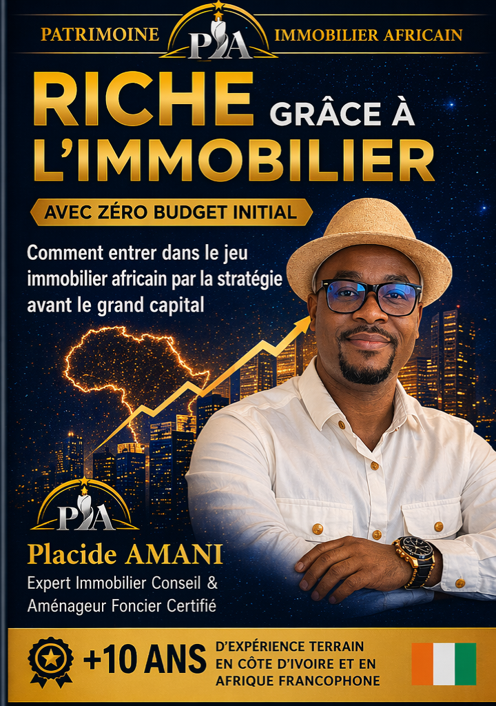 Couverture — Riche grâce à l'immobilier avec zéro budget initial